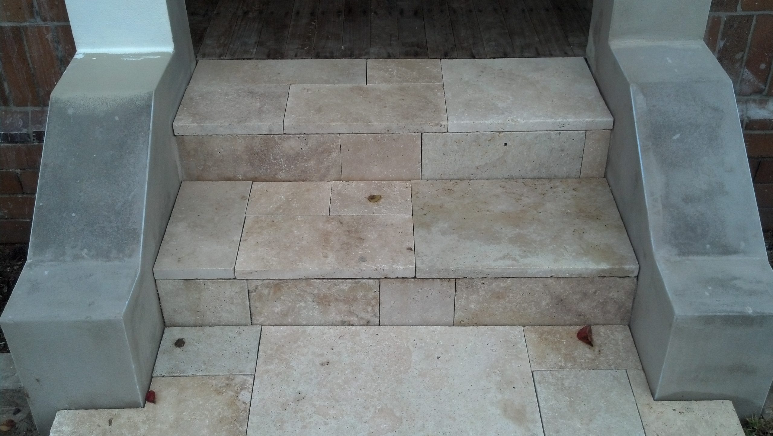 Paved stairs and entrances - Pacific Brick Paving Newcastle